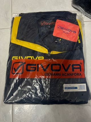 Tuta Givova completa Roma Blu/Yellow XL