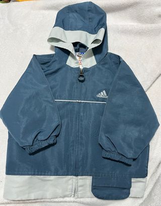 Chaqueta Adidas niño azul