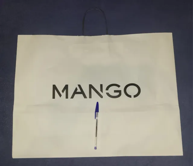 Bolsa grande Mango blanca
