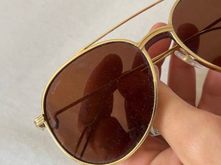 Gafas Cartier Marrón y Dorado