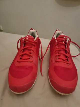 Zapatillas Tenis Wilson Rush Pro 4.5 Clay Rojas