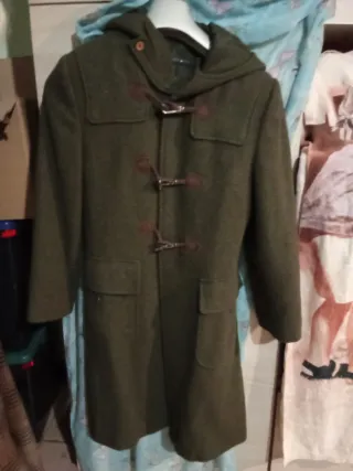 Cappotto verde taglia M