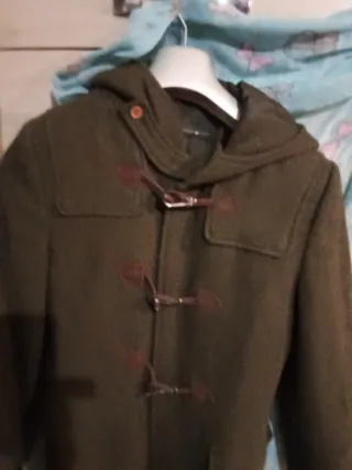 Cappotto verde taglia M