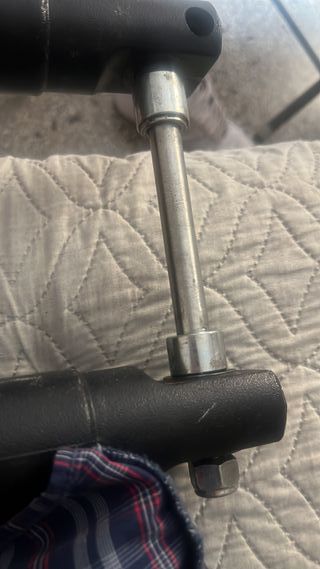 Horquillas invertidas Supermotard doradas