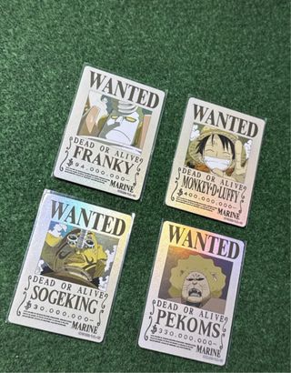 Set 20 Carte One Piece Wanted
