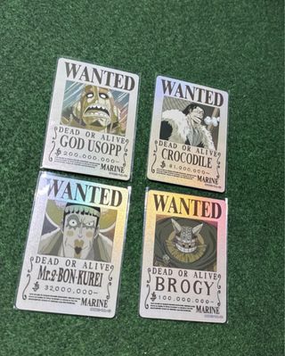 Set 20 Carte One Piece Wanted