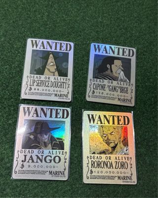 Set 20 Carte One Piece Wanted
