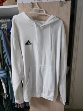 Sudadera Adidas Blanca