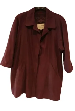 Abrigo Tudren Granate Talla 52