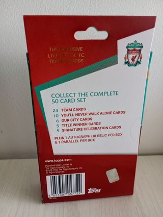 Team Set Topps Liverpool 