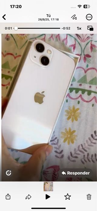 iPhone 13 Apple Oro/Bianco
