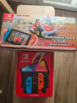 Nintendo Switch OLED + Mario Kart Live  Regalazo!!