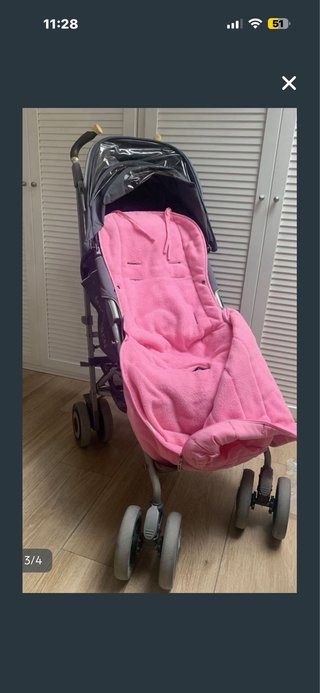 Silla+saco+2fundas lluvias McLaren Techno XL.