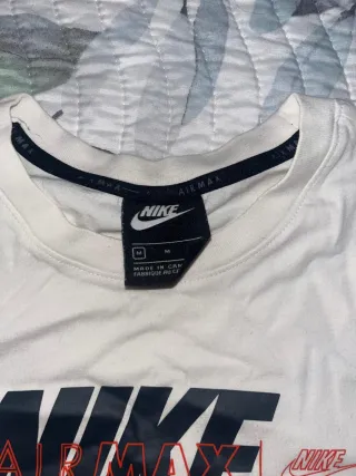 Camiseta Nike Air Max Blanca