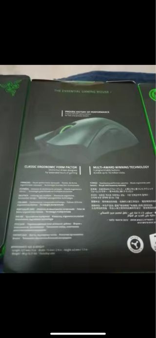 Ratón Razer DeathAdder Essential Negro