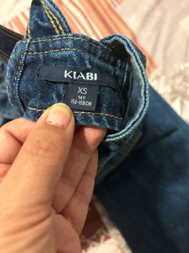 Peto vaquero Kiabi niña