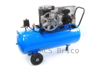 Compresor 100 Litros - 3 Hp - 10 Bar - 230V - 37188 - Saurium