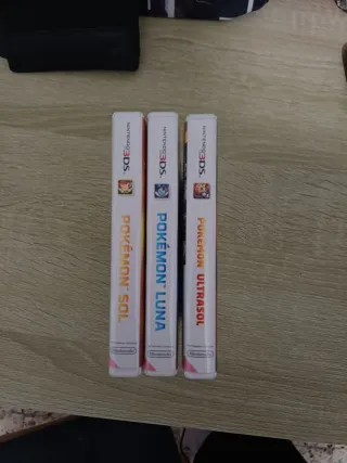 Lote Juegos 3DS: Pokémon Sol y Luna