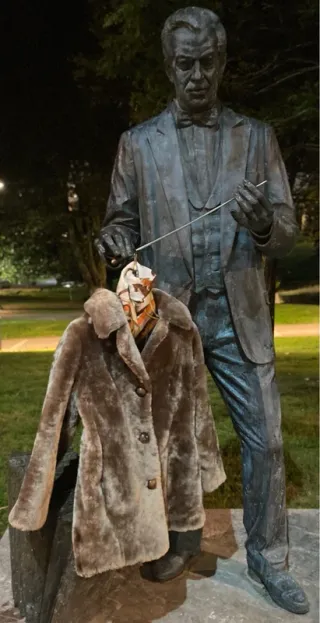 Chaquetón vintage pelo tupido