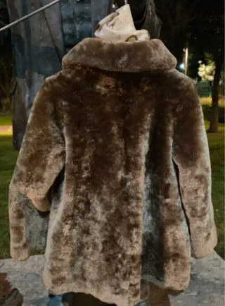 Chaquetón vintage pelo tupido