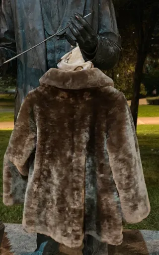 Chaquetón vintage pelo tupido