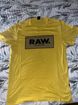 Camiseta G-Star RAW amarilla