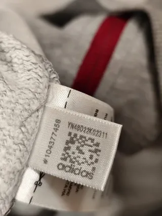 Sudadera Adidas Gris y Burdeos