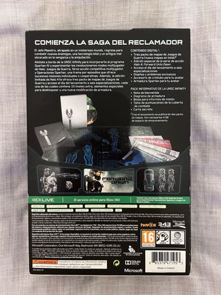 Halo 4 Edición Limitada Xbox360 (Extras) SIN JUEGO