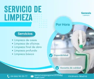 Ofrezco servicio de limpieza