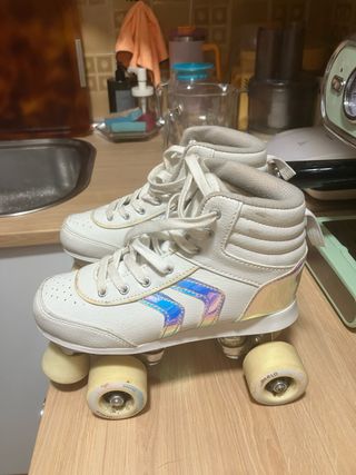 Patines blancos niña talla 35