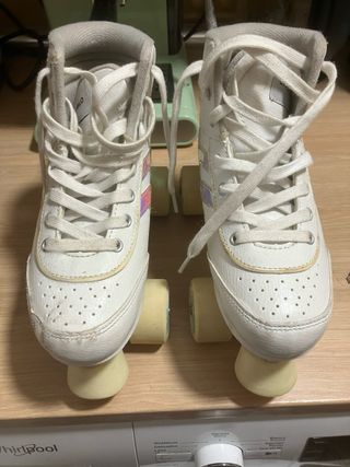 Patines blancos niña talla 35