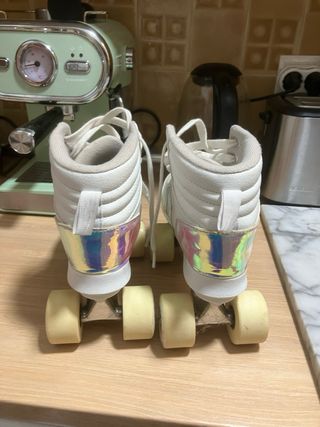 Patines blancos niña talla 35