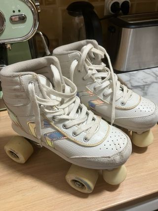 Patines blancos niña talla 35