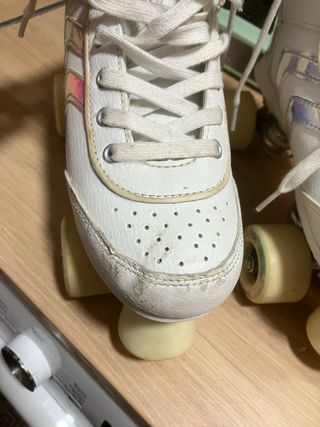 Patines blancos niña talla 35
