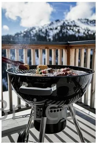Barbecue rotondo con coperchio Ø 58 cm - 255940