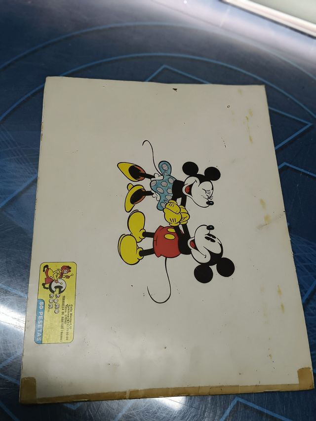 Álbum de cromos, COMPLETO, MICKEY STORY, WALT DISNEY- 1982