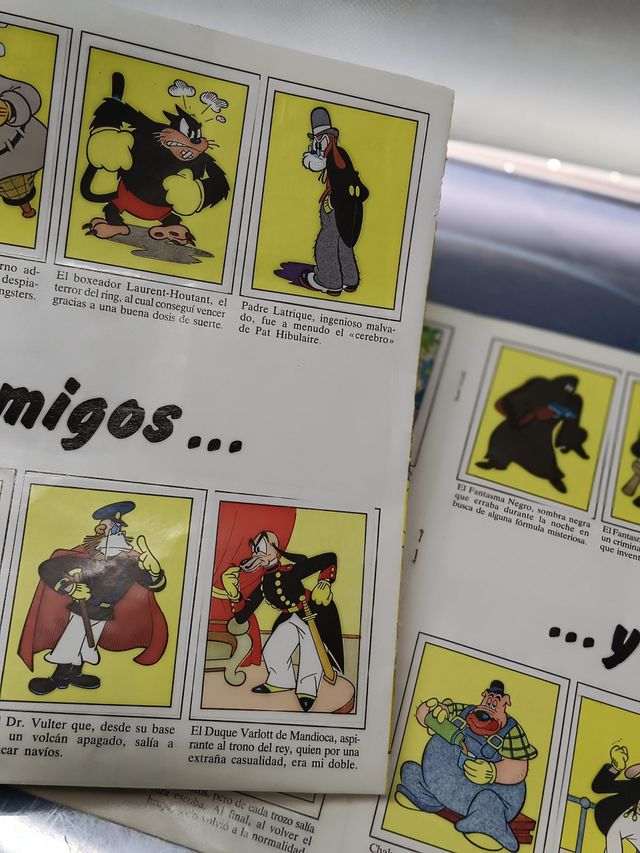 Álbum de cromos, COMPLETO, MICKEY STORY, WALT DISNEY- 1982