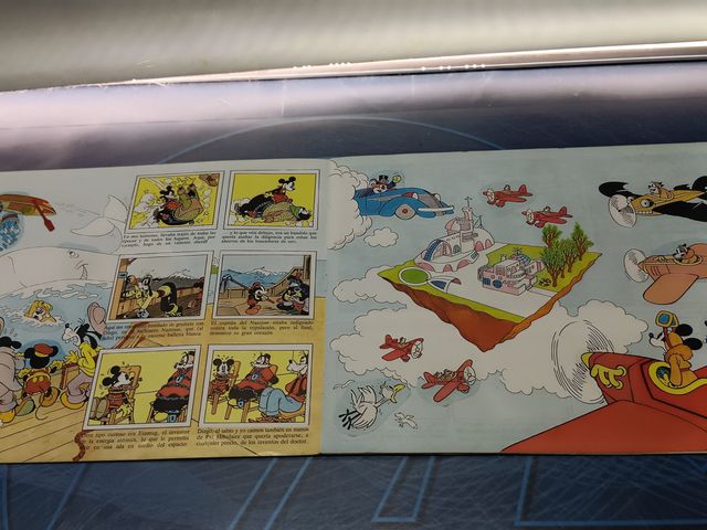 Álbum de cromos, COMPLETO, MICKEY STORY, WALT DISNEY- 1982