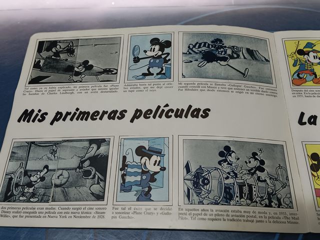 Álbum de cromos, COMPLETO, MICKEY STORY, WALT DISNEY- 1982