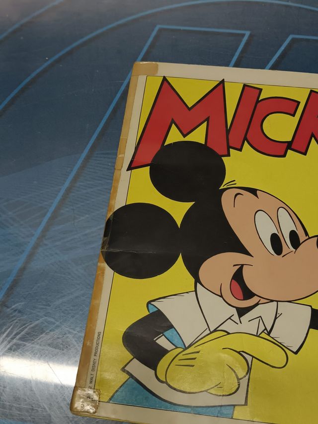 Álbum de cromos, COMPLETO, MICKEY STORY, WALT DISNEY- 1982
