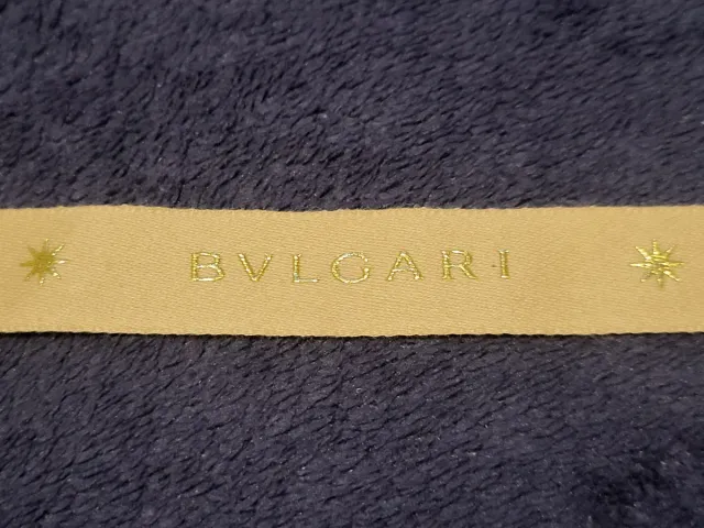 Cinta Bvlgari 65 cm. Original Beige y Dorado
