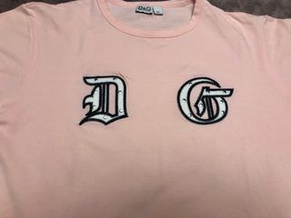 Camiseta D&G Rosa Talla XL