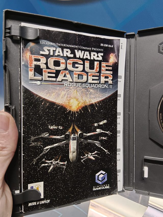 videojuego, nintendo gamecube, Star Wars: Rogue Leader -- Rogue Squadron II (Nintendo GameCube, 2001) pal