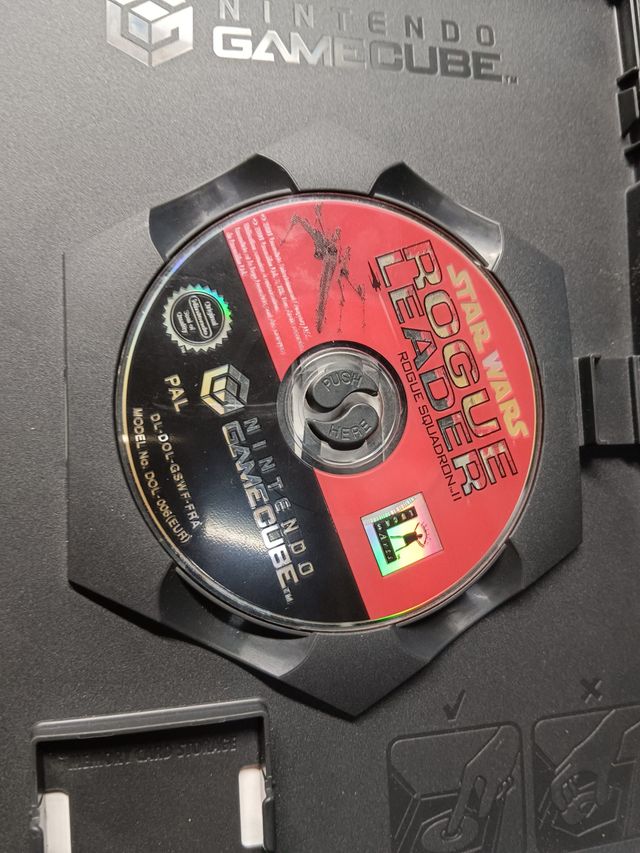 videojuego, nintendo gamecube, Star Wars: Rogue Leader -- Rogue Squadron II (Nintendo GameCube, 2001) pal