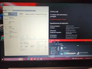 Portátil ASUS Gaming core i7, 8gb, prefecto estado