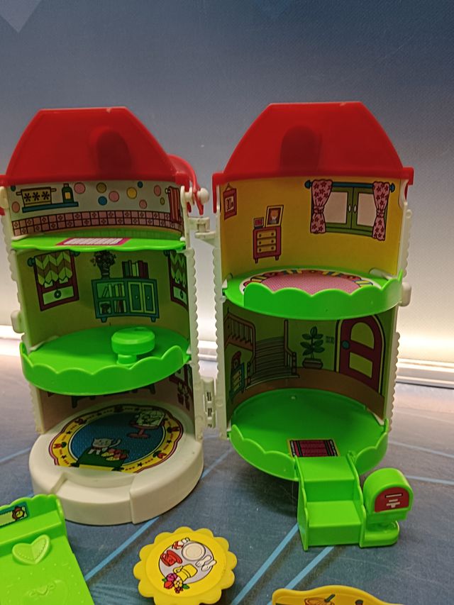 hello kitty vintage house años 80, 21 cm