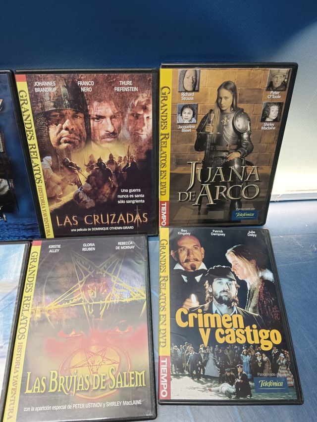 20 DvDs, Grandes relatos en DVD. Revista Tiempo