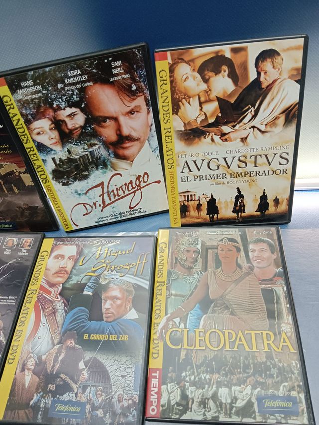 20 DvDs, Grandes relatos en DVD. Revista Tiempo