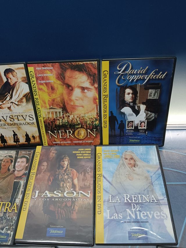 20 DvDs, Grandes relatos en DVD. Revista Tiempo