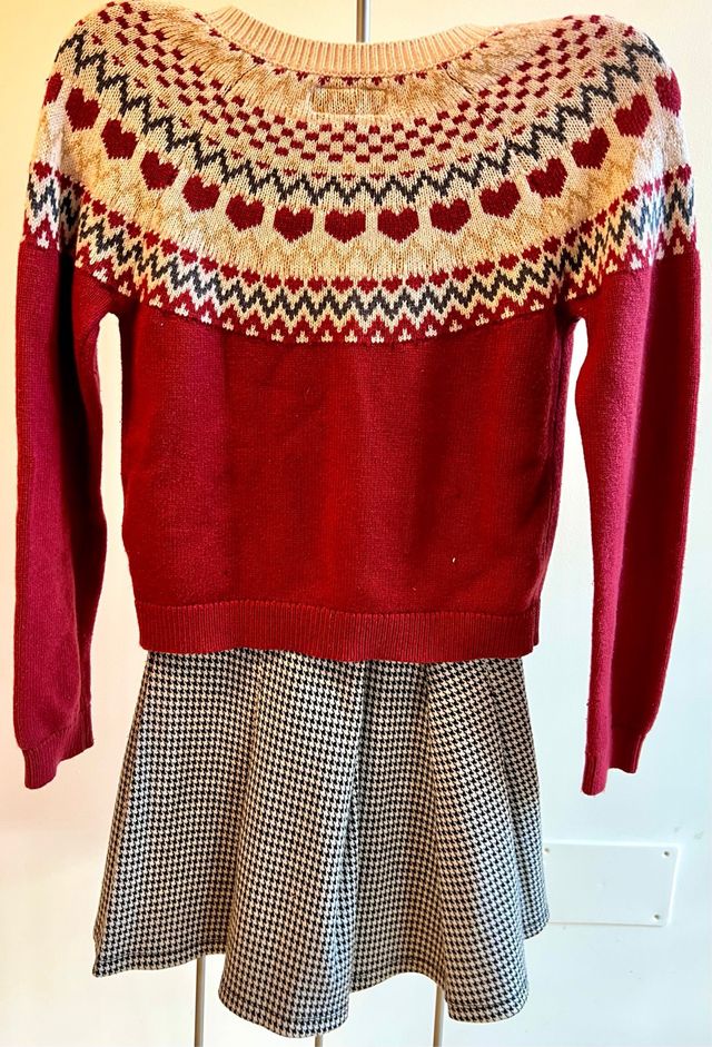 Chaqueta roja de punto niña Sergent Major 11 años